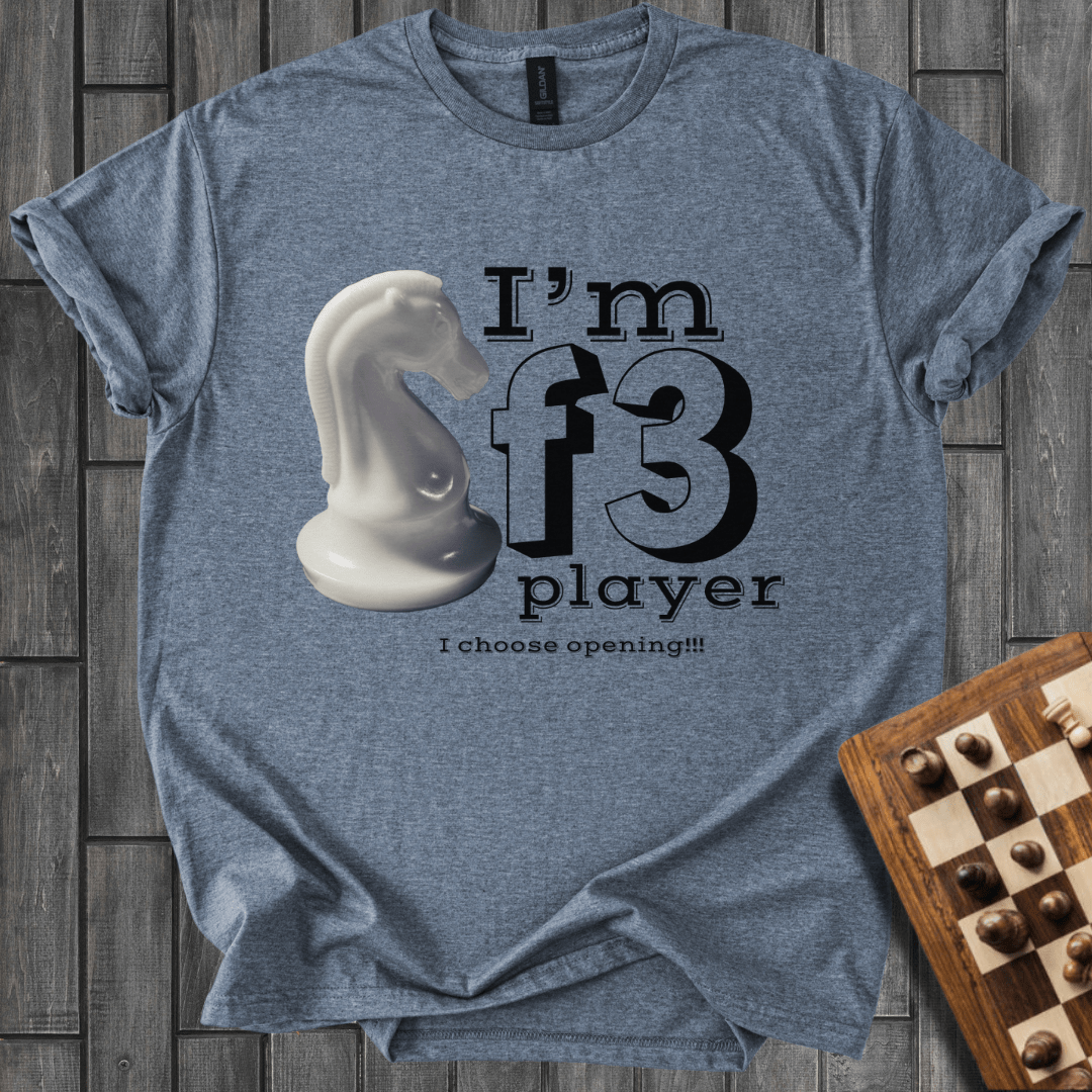 Nf3 Player Chess T-Shirt