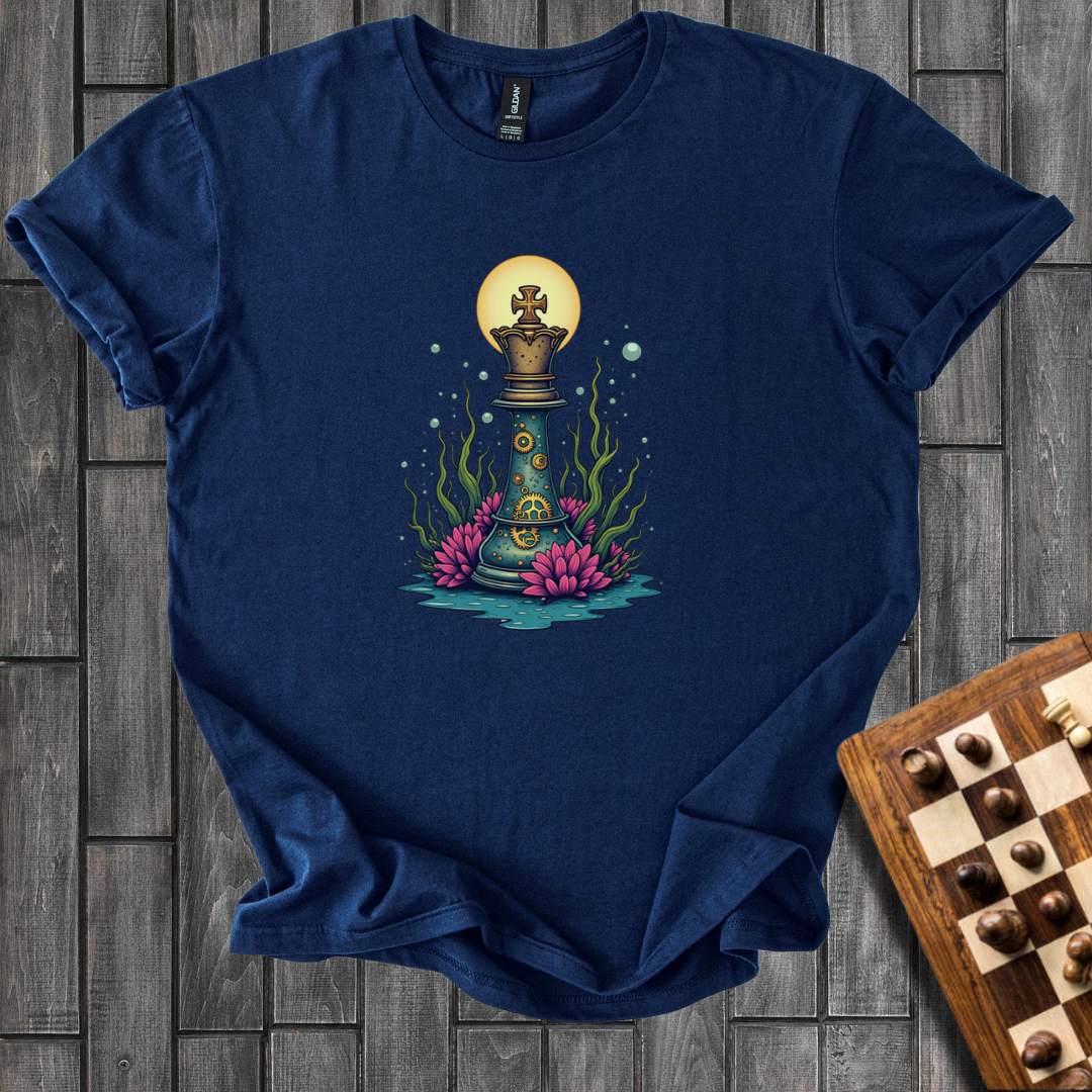 Steampunk Reef Chess T-Shirt