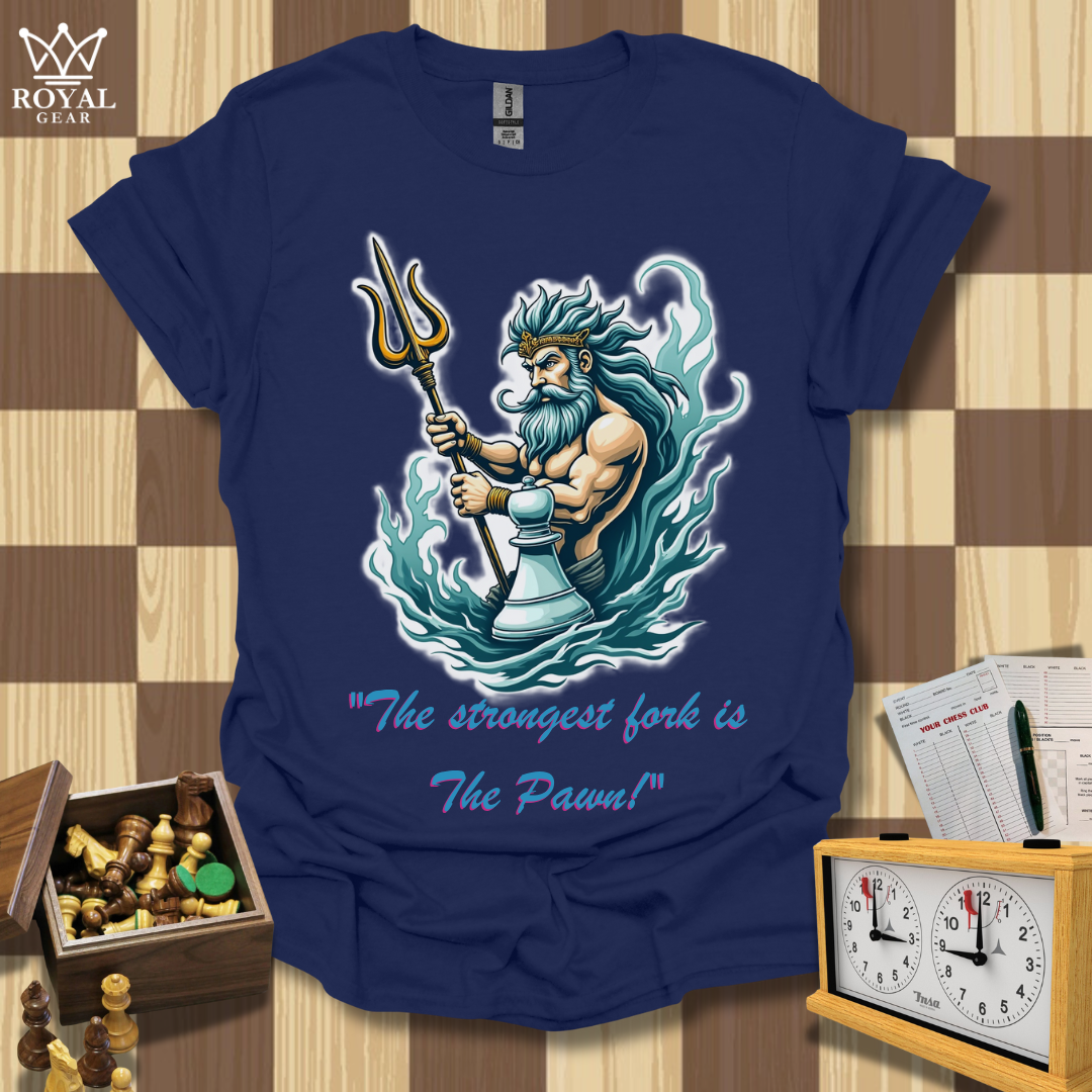 Poseidons Fork Chess T-Shirt