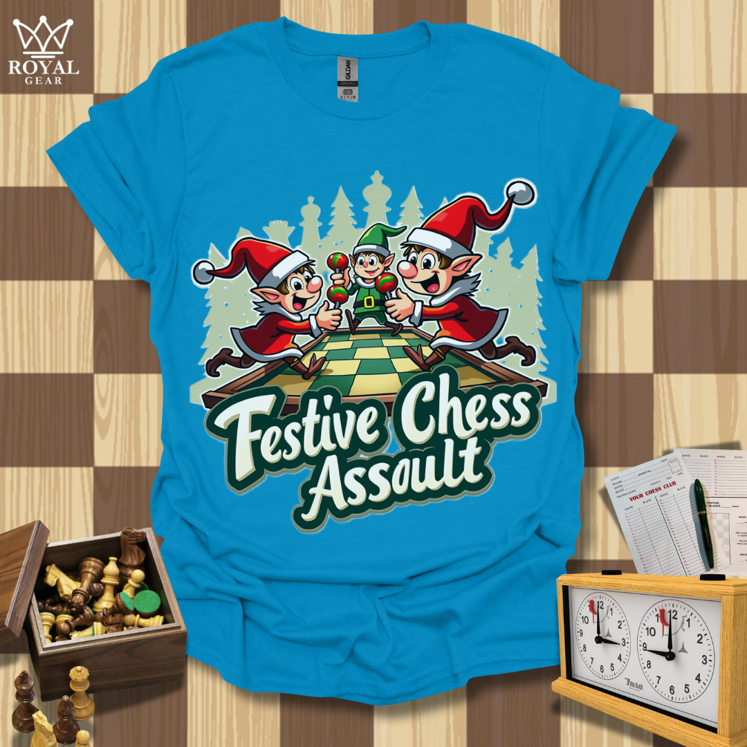 Jolly Elf Chess T-Shirt