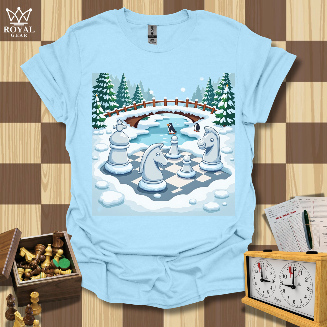 Winter Wonderland Chess T-Shirt