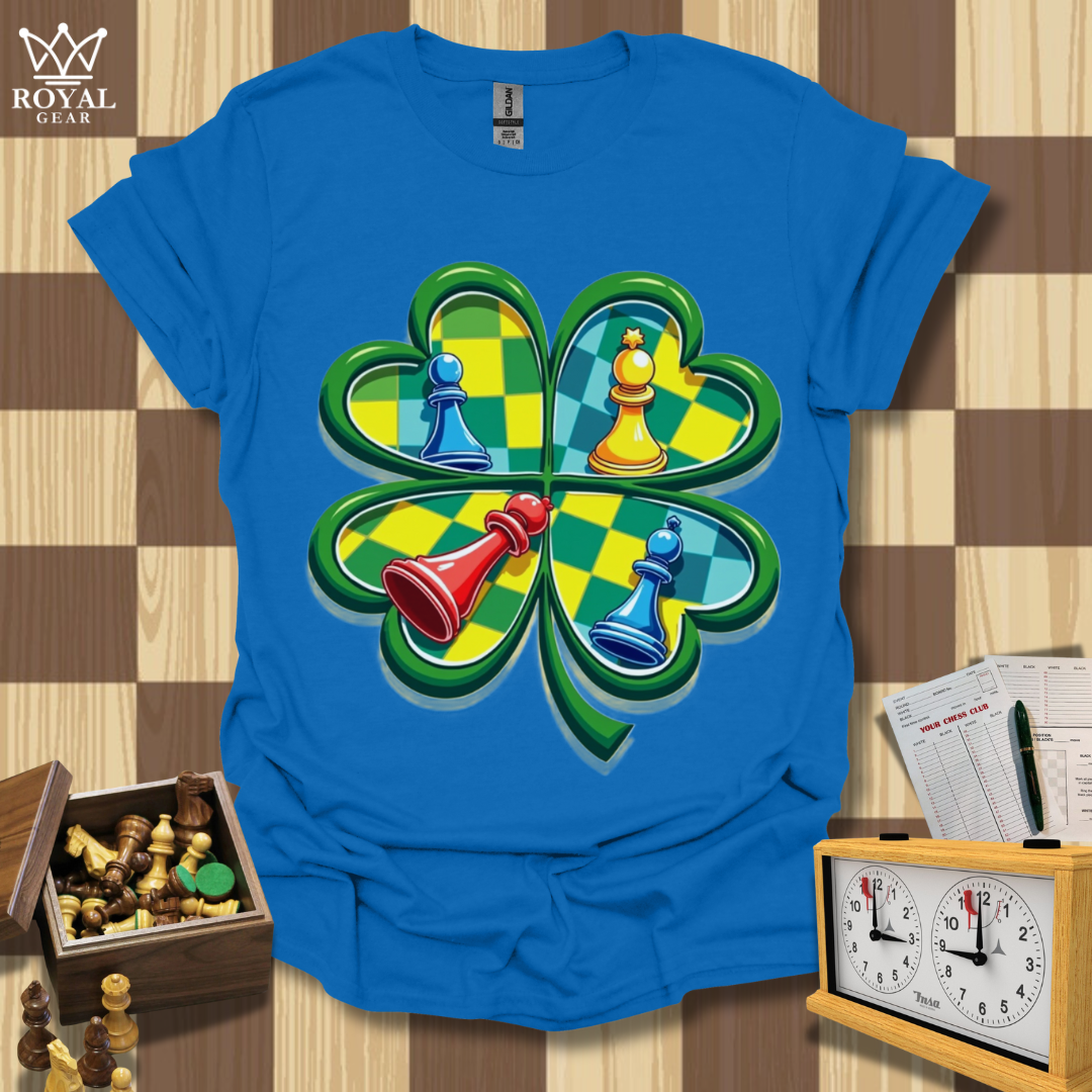 Lucky Chess Clover T-Shirt