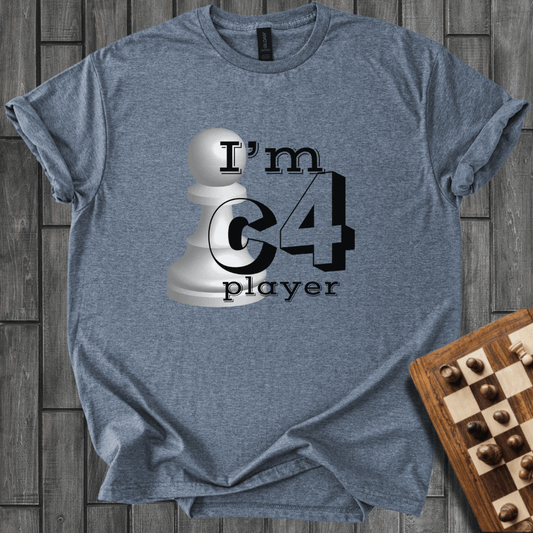 c4 Player Chess T-Shirt