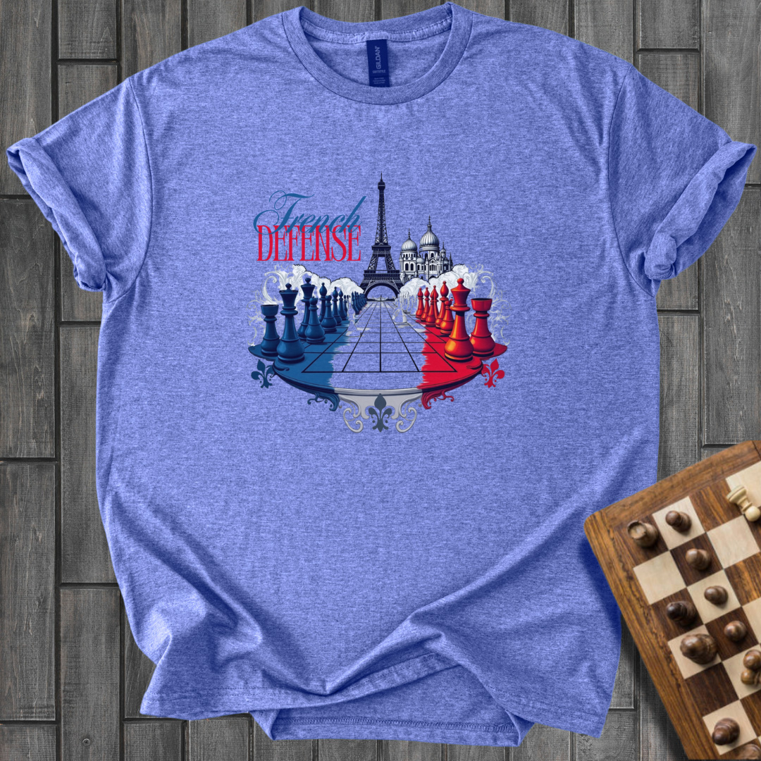 French Defense Chess T-Shirt