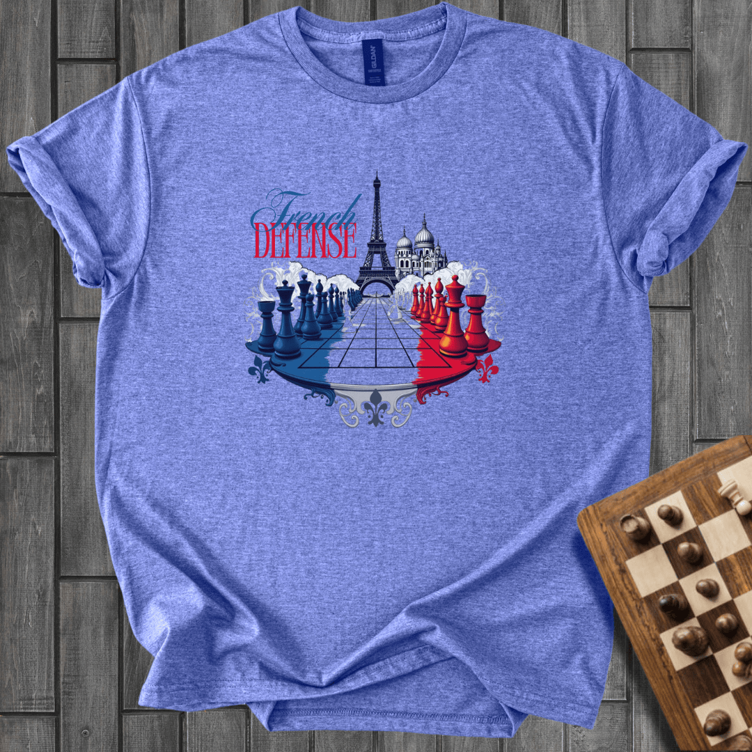 French Defense Chess T-Shirt
