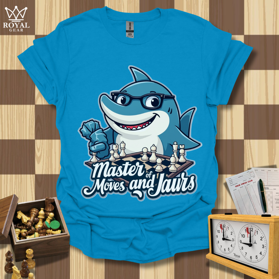 Shark Tactician Chess T-Shirt