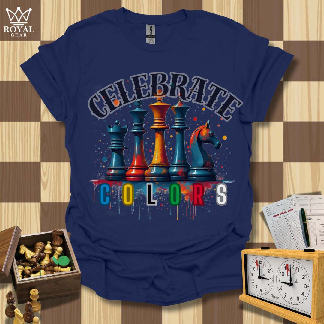 Futuristic Royalty Chess T-Shirt