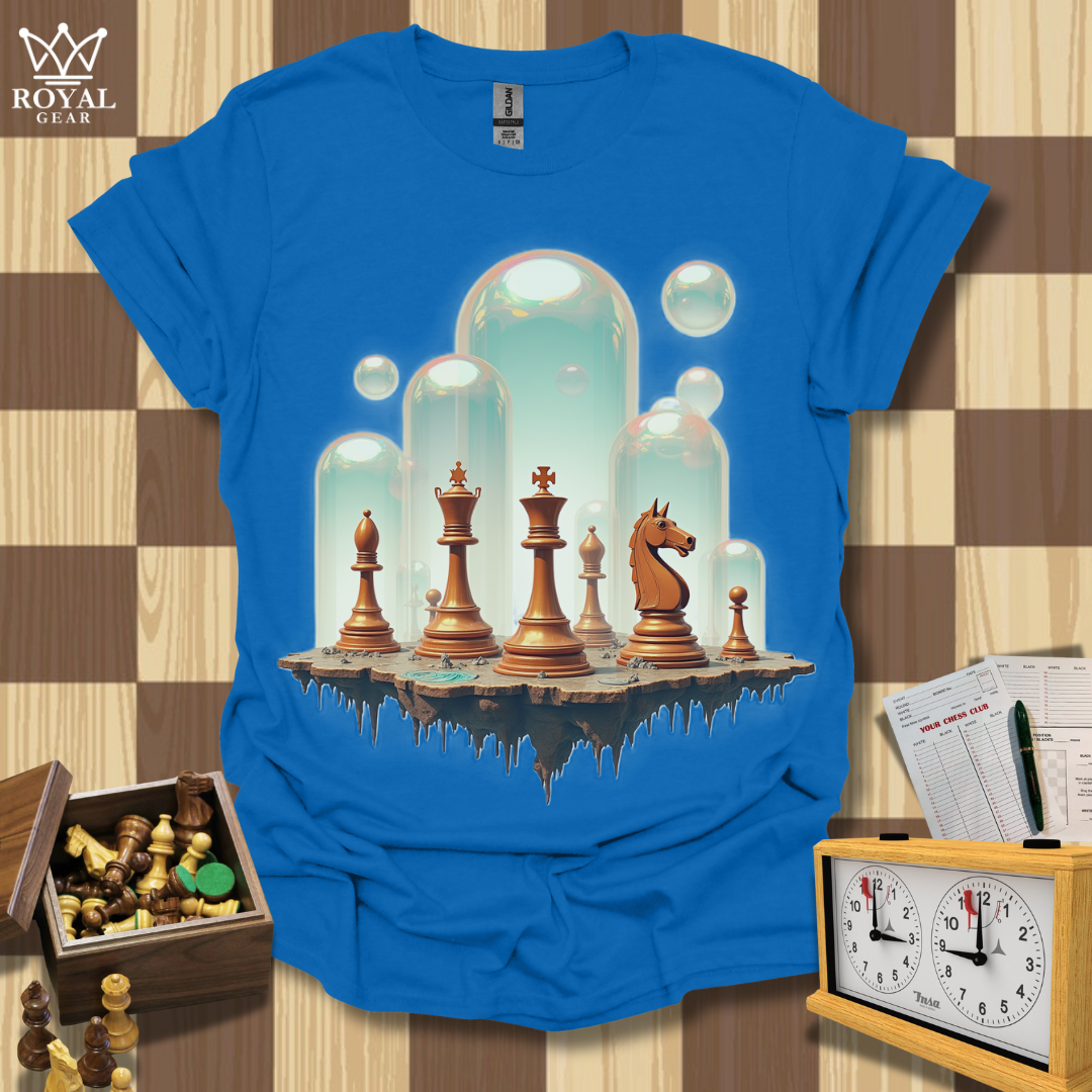 Retro Futurism Chess T-Shirt