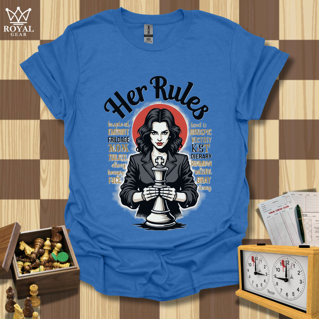 Queen Moves Chess T-Shirt