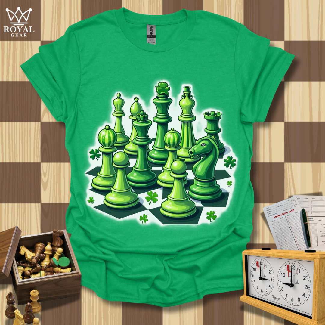 Masters of the Emerald Board Chess T-Shirt