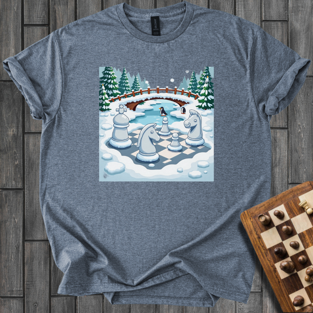 Winter Wonderland Chess T-Shirt