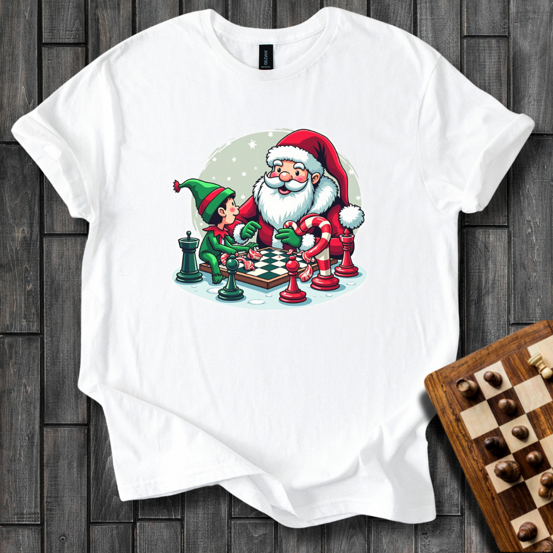 Santa's Wonderland Chess T-Shirt