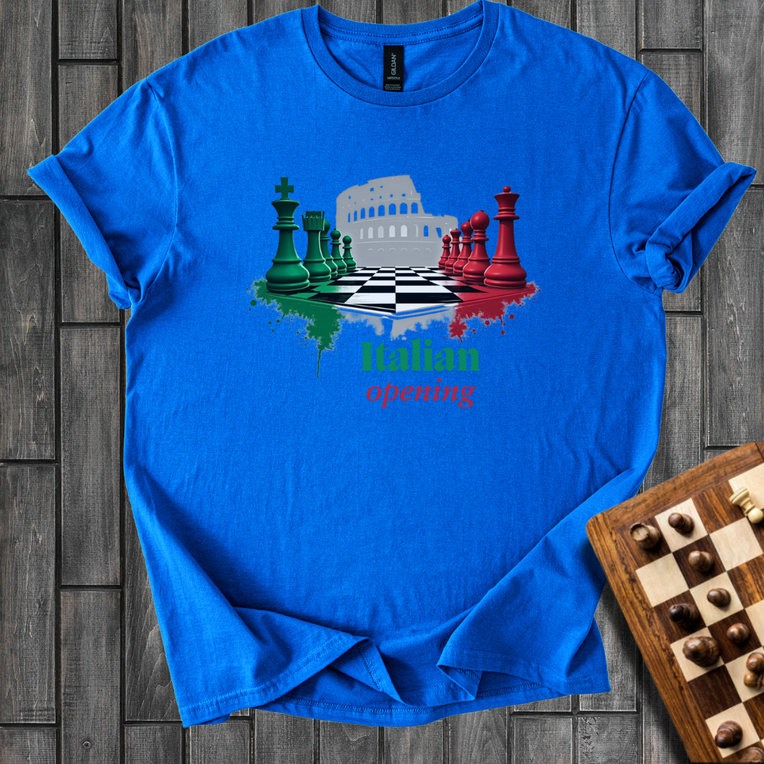 Italian Opening Chess T-Shirt