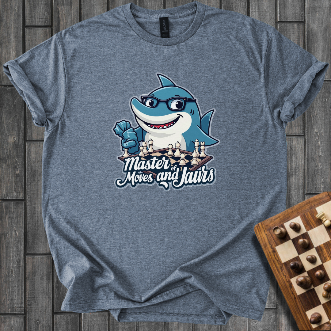 Shark Tactician Chess T-Shirt