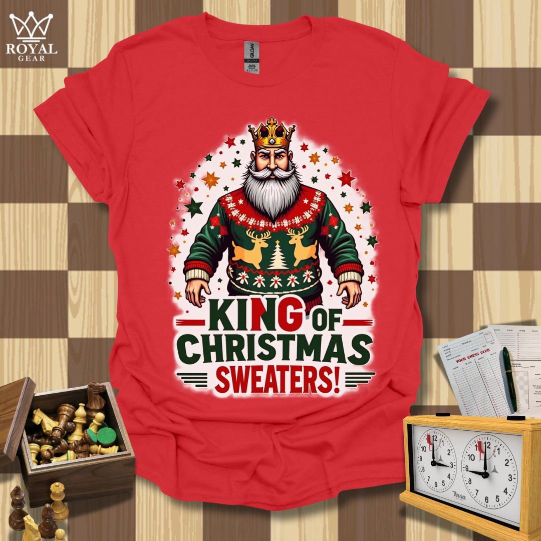 King of Christmas Moves Chess T-Shirt