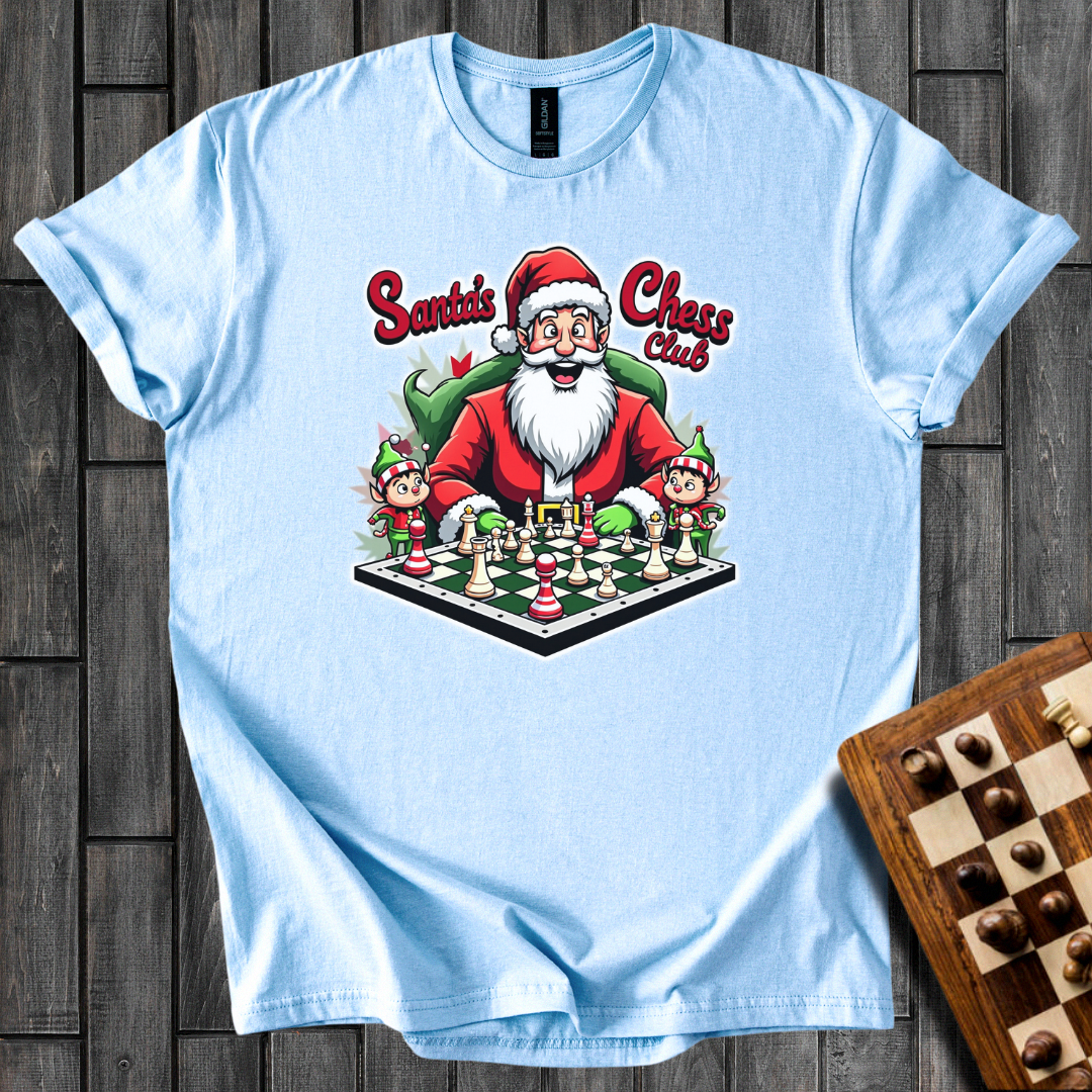 Santa Strategists Chess T-Shirt