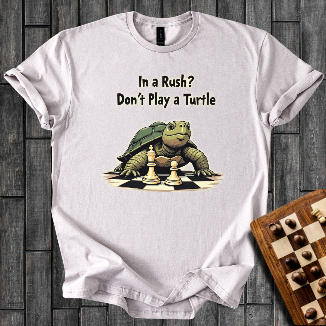 Turtle Tactician Chess T-Shirt