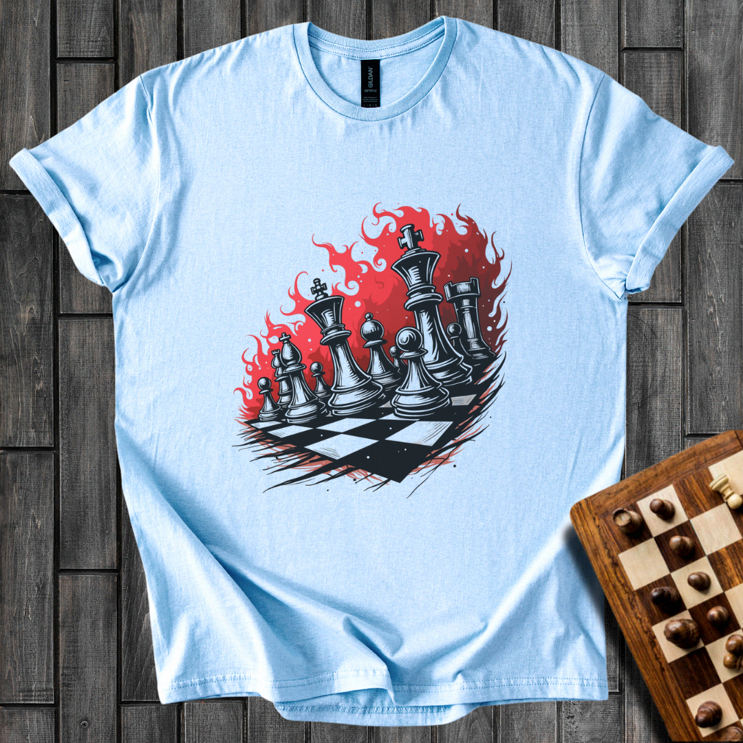Burning Chess T-Shirt