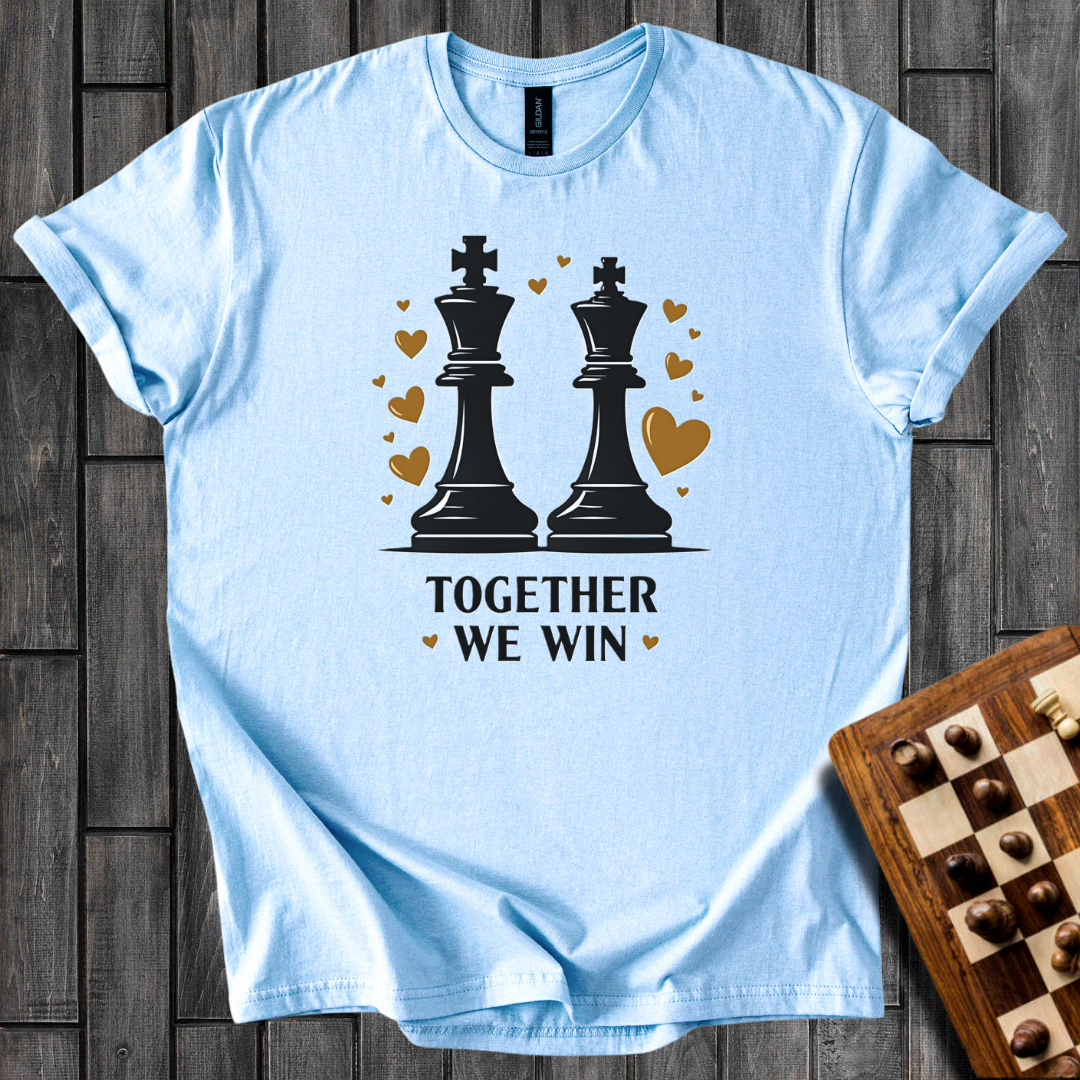 Together We Win Chess T-Shirt