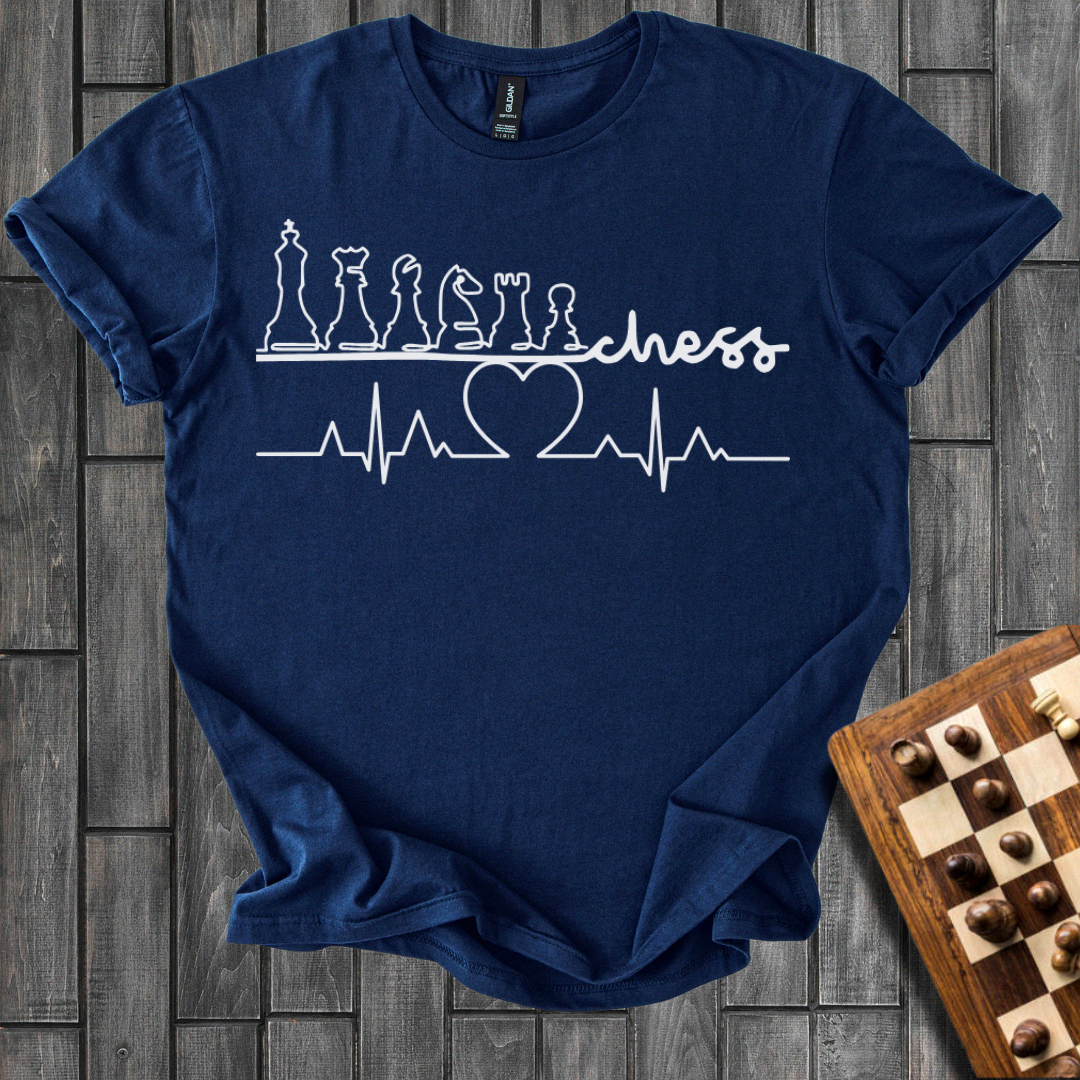 Chess Heartbeat T-Shirt