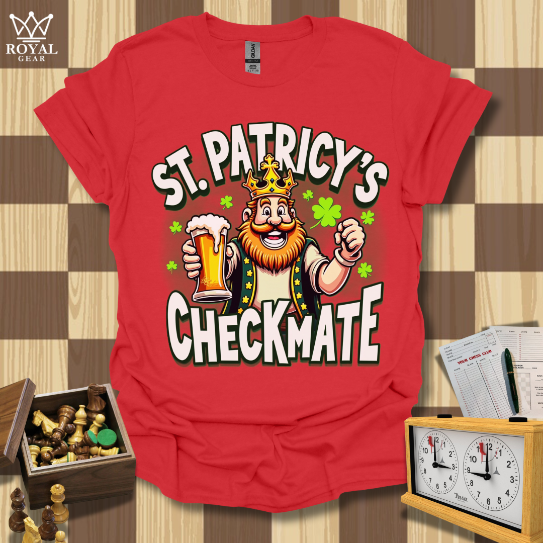 St. Patrick's Checkmate Chess T-Shirt