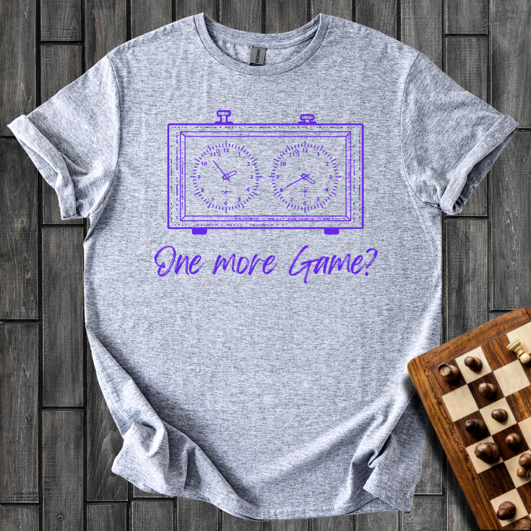 One More Game Chess T-Shirt