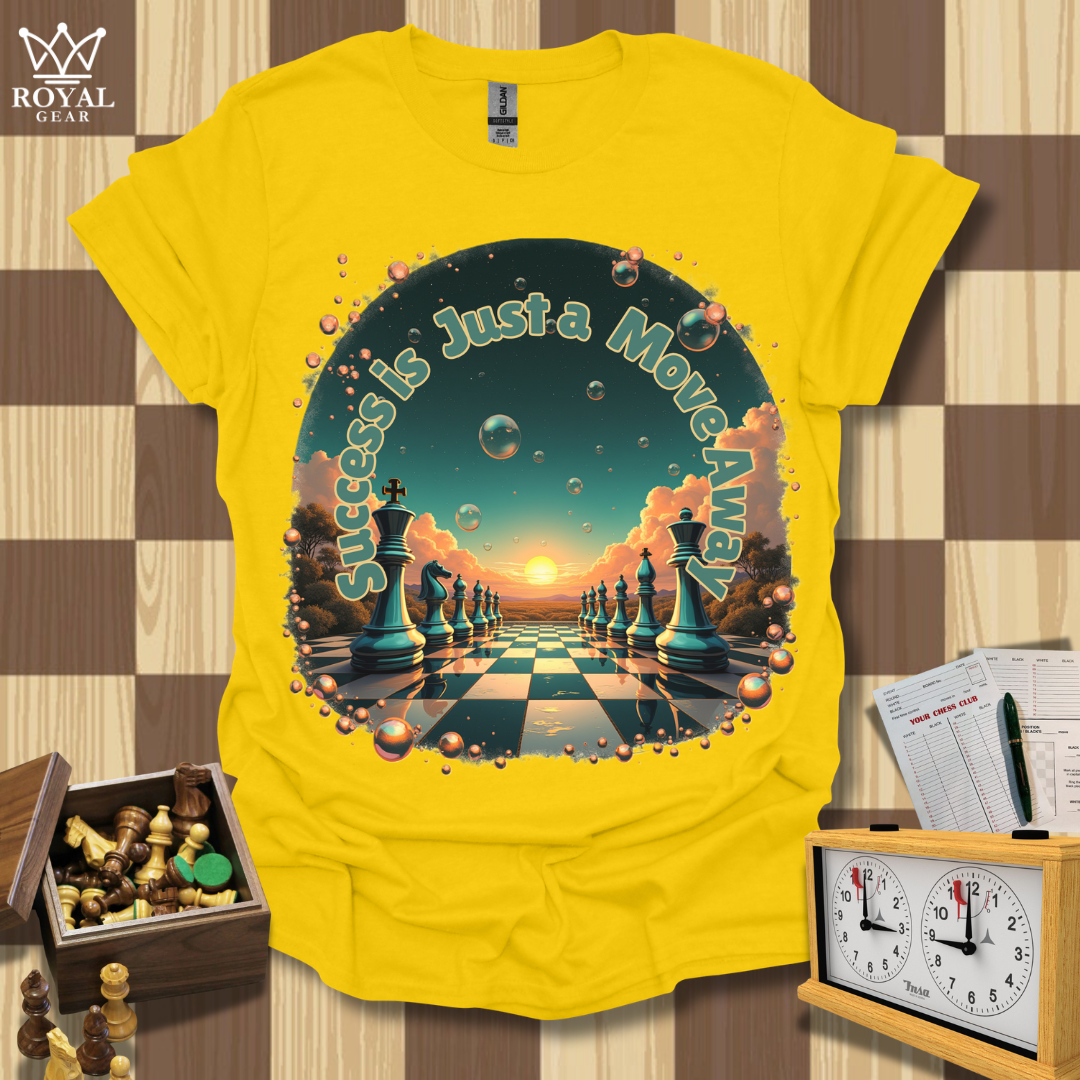 Orbiting Opponents Chess T-Shirt