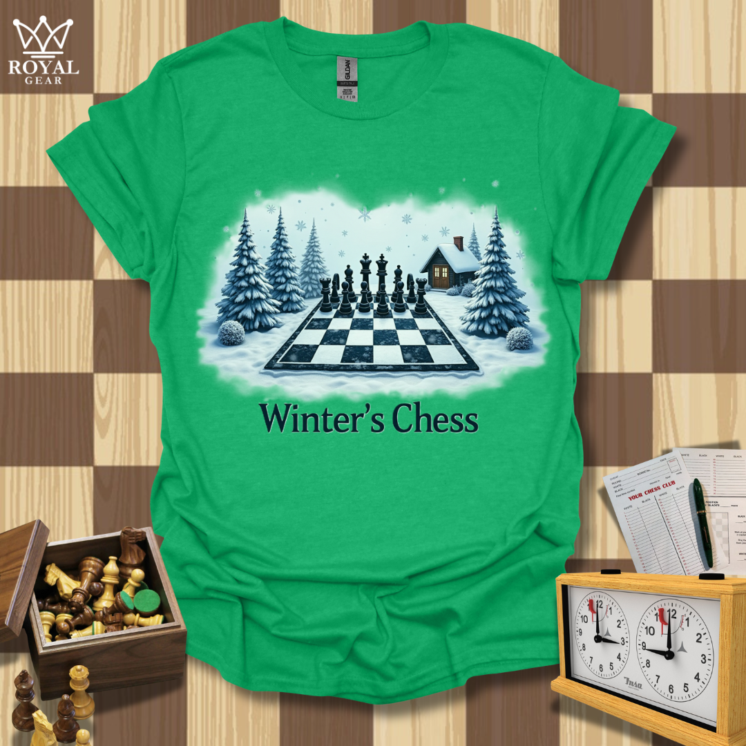 Winter Stage Setting Chess T-Shirt