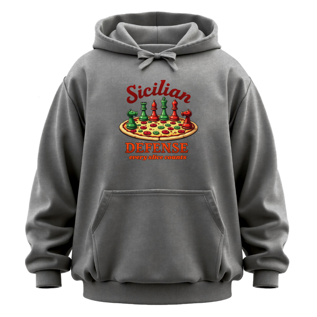 Sicilian Defense Garment-Dyed Hoodie