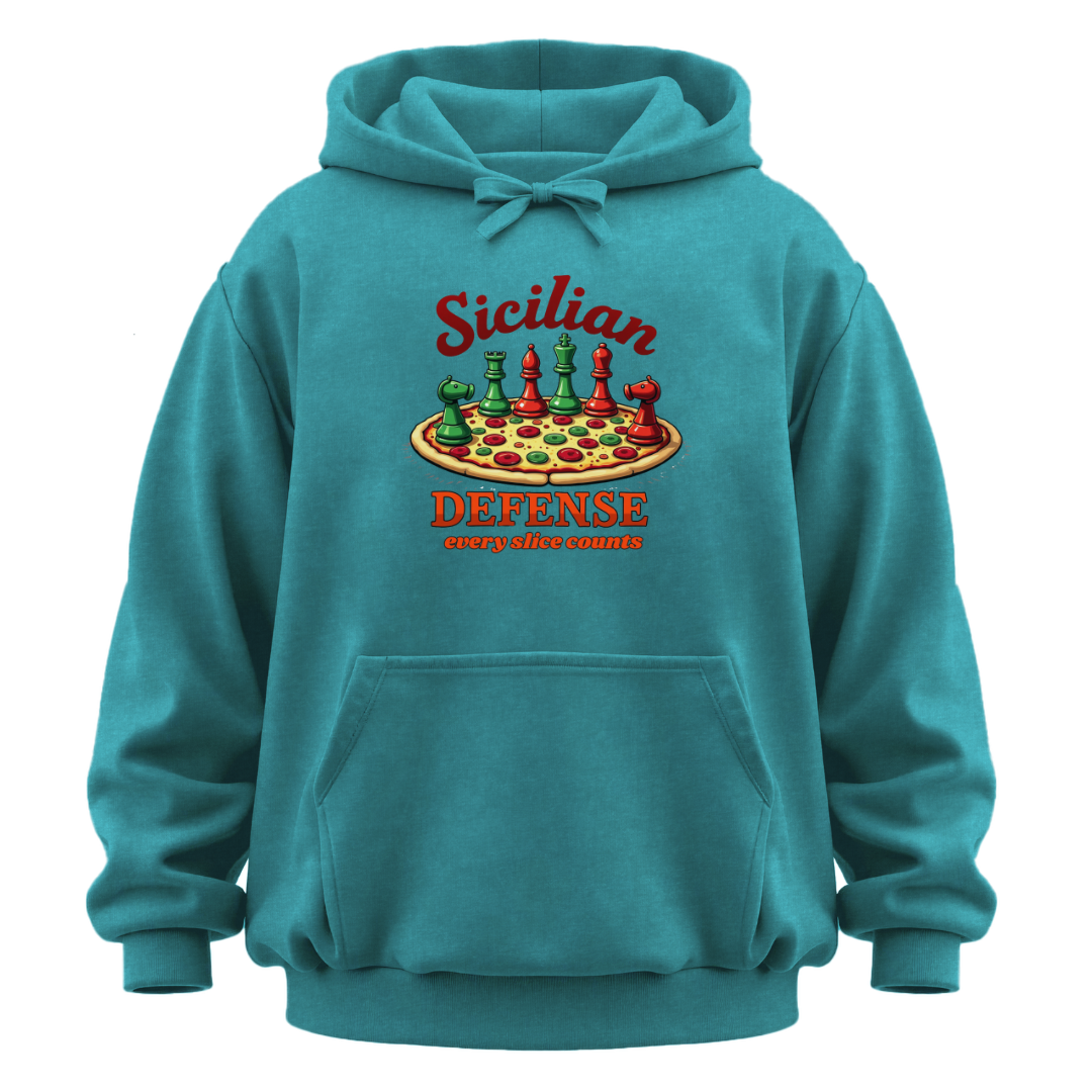 Sicilian Defense Garment-Dyed Hoodie