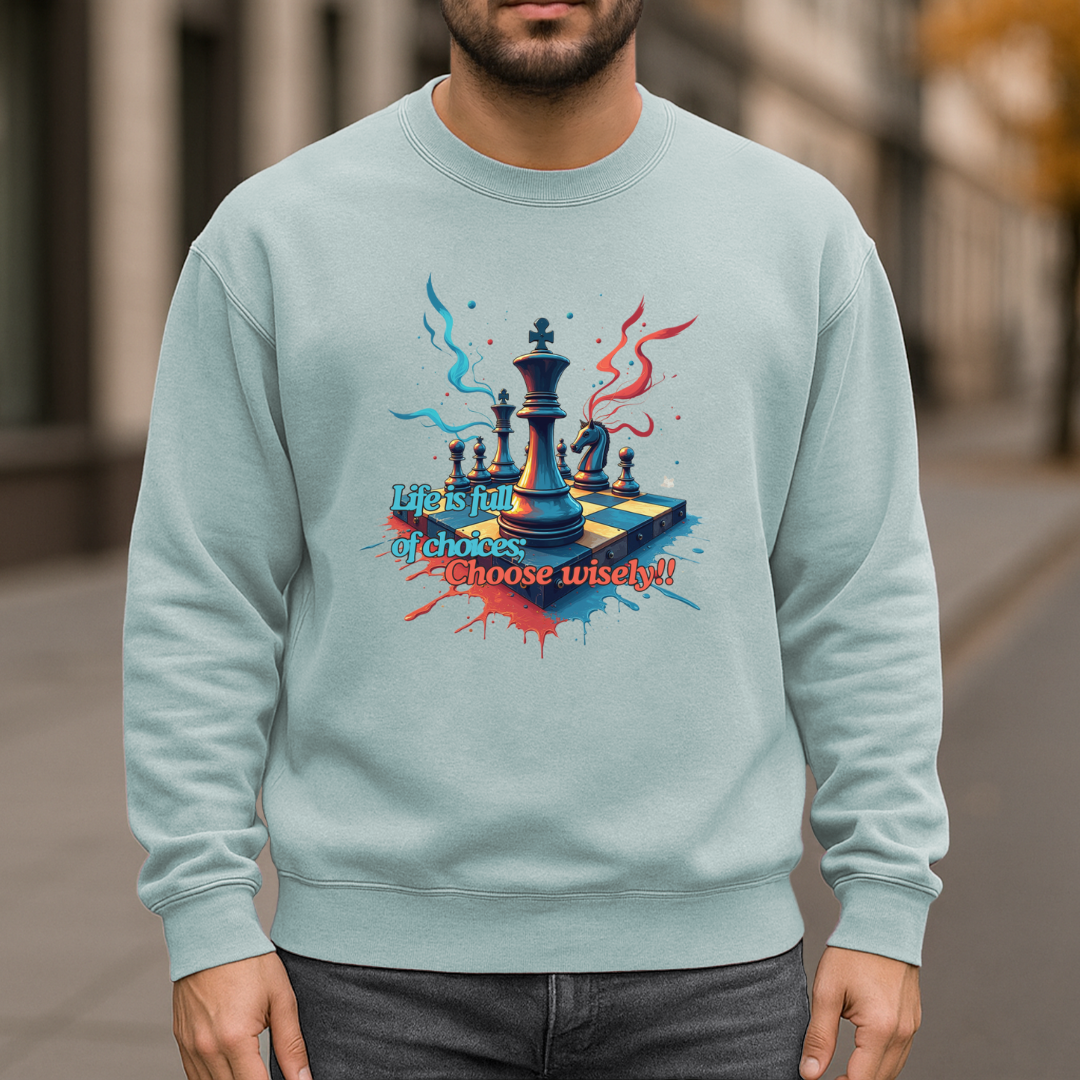 Full Of Choices Garment-Dyed Sweatshirt