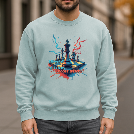 Full Of Choices Garment-Dyed Sweatshirt