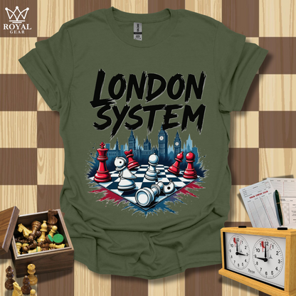 London System Chess T-Shirt