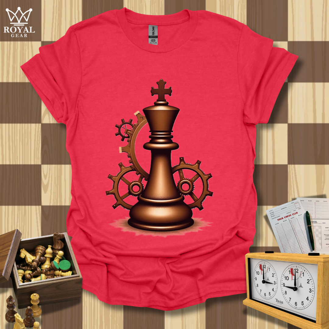 Steampunk Chess King T-Shirt