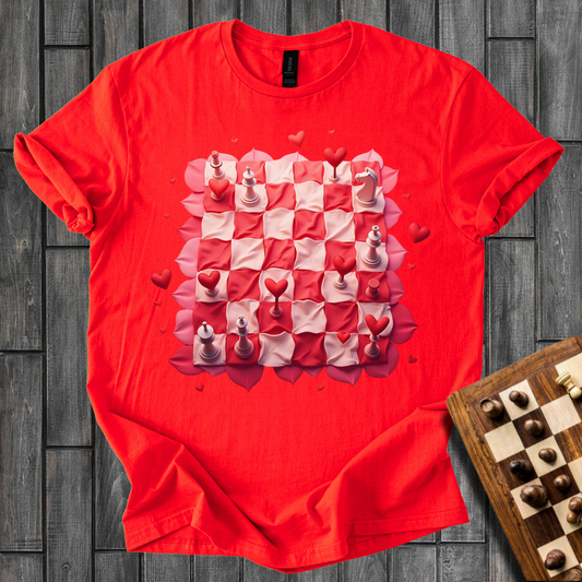 Love Board Chess T-Shirt