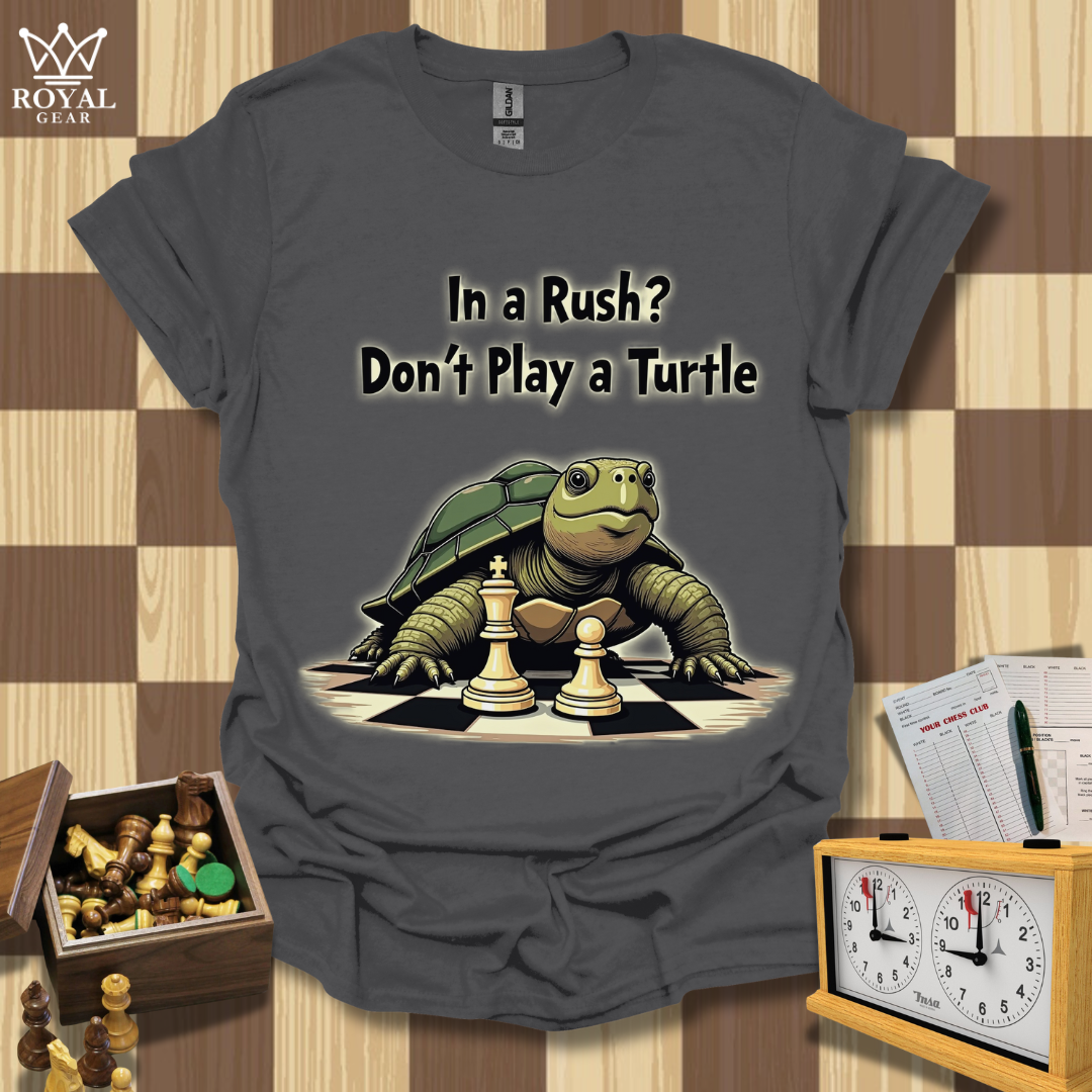 Turtle Tactician Chess T-Shirt