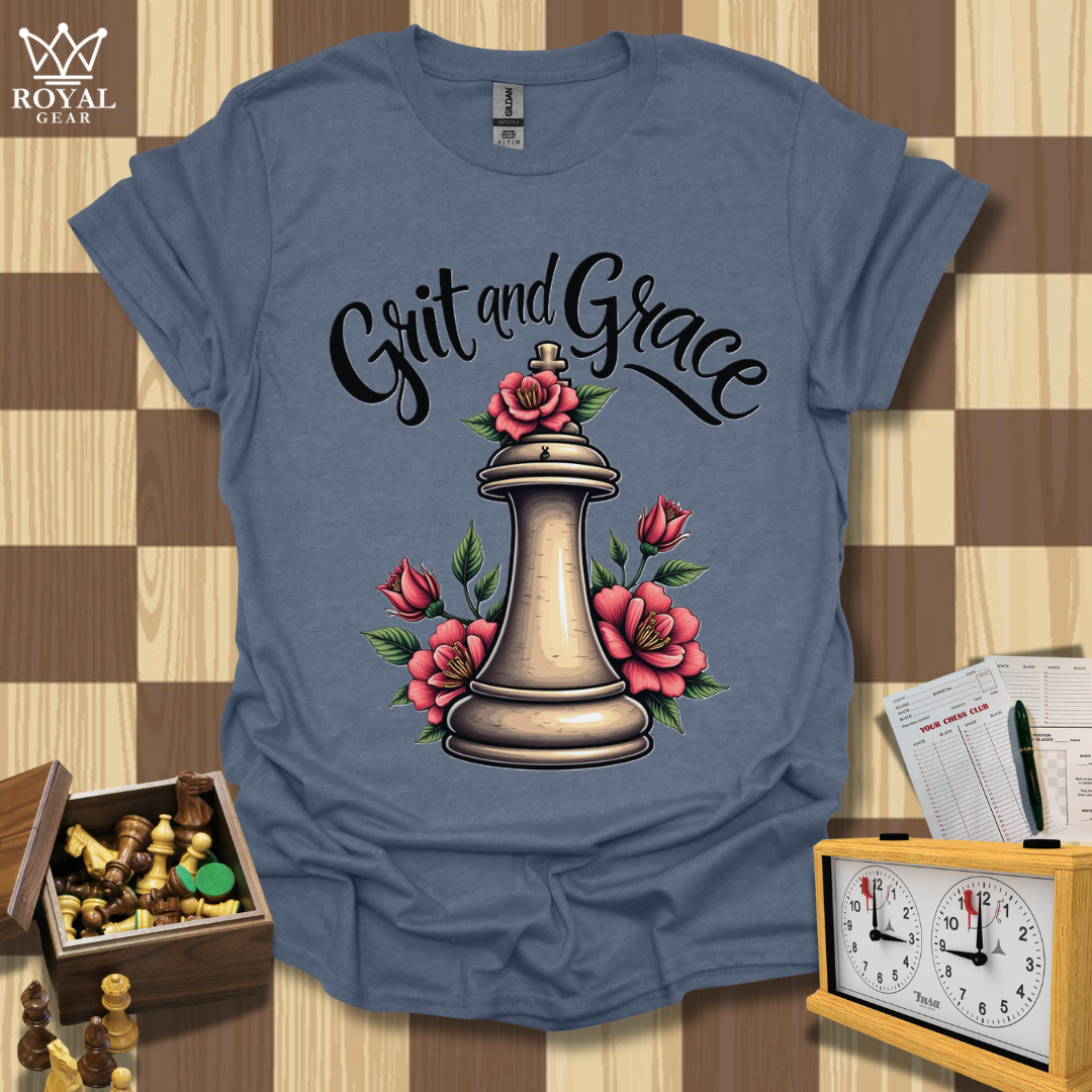 Blossoming Of The Queen Chess T-Shirt