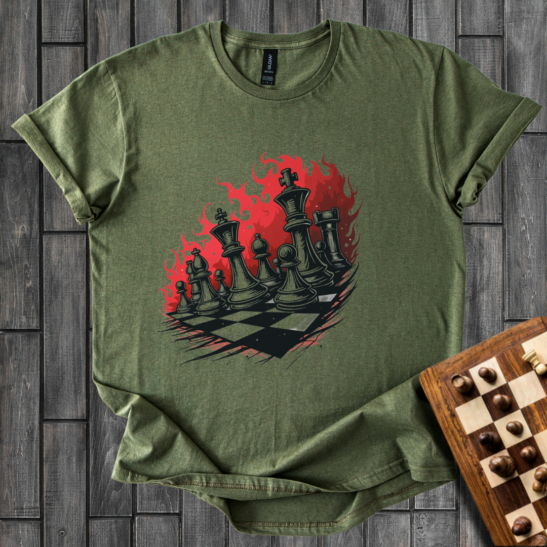 Burning Chess T-Shirt