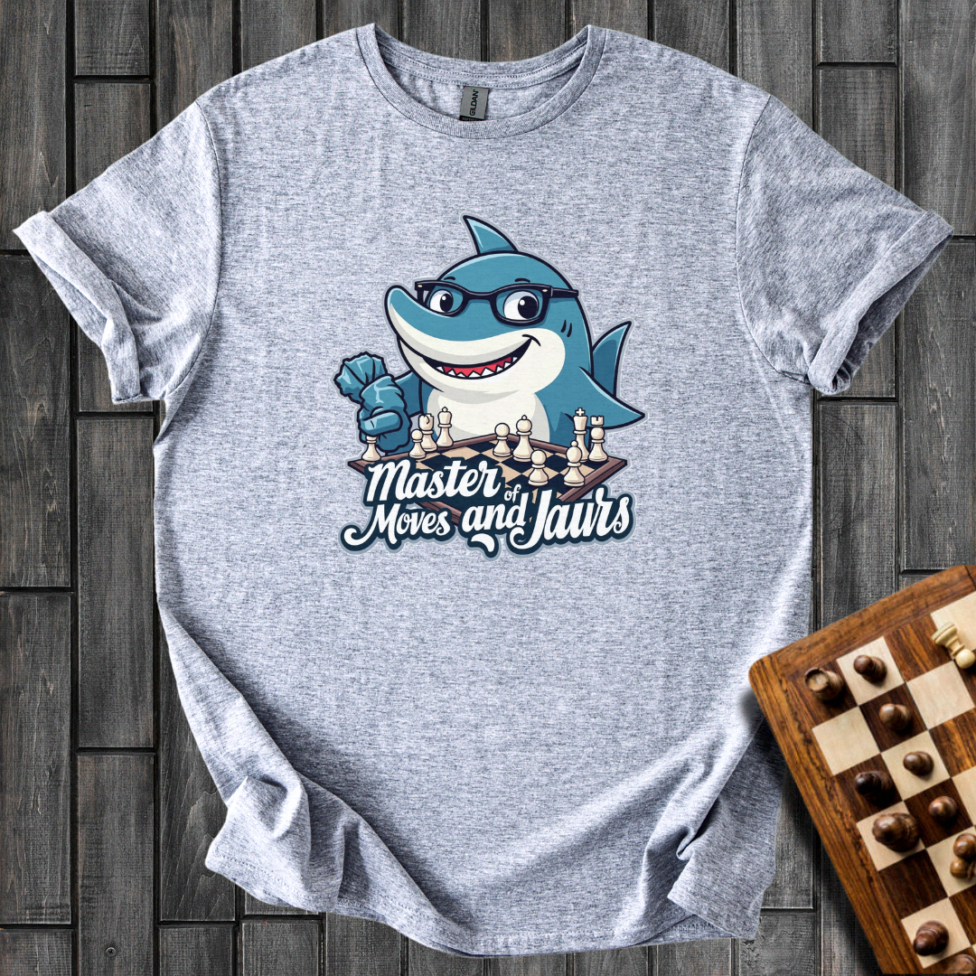 Shark Tactician Chess T-Shirt