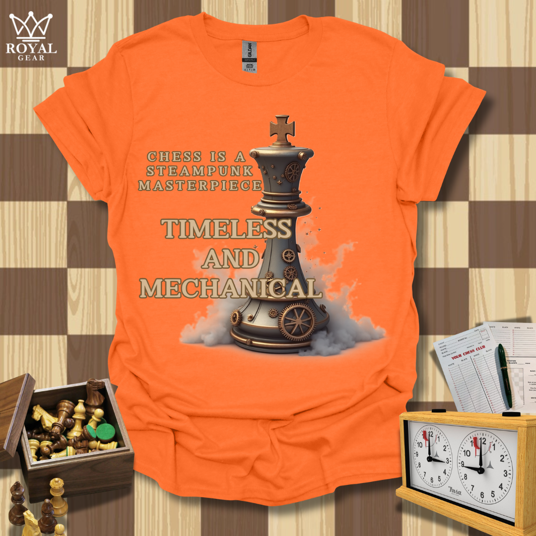 The Gilded Guardian Chess T-Shirt