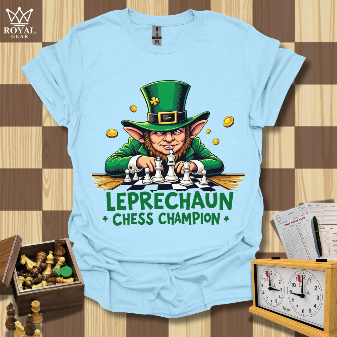 Leprechaun Chess Champion T-Shirt