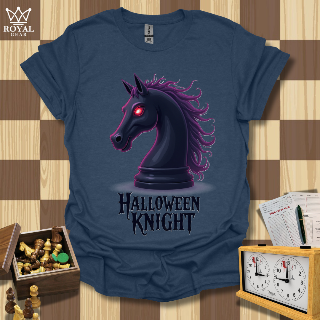 Halloween Knight Chess T-Shirt