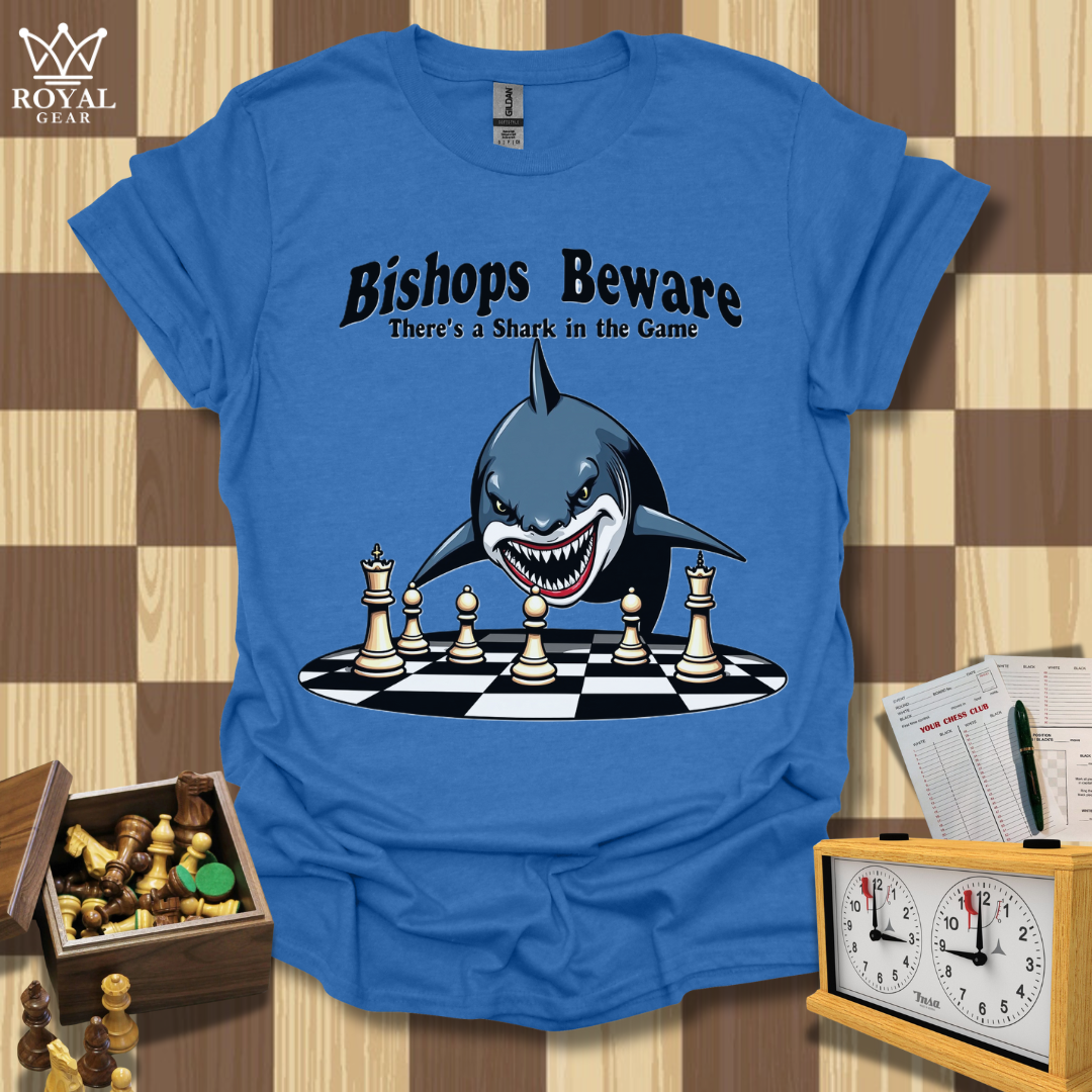 Shark Attack Chess T-Shirt