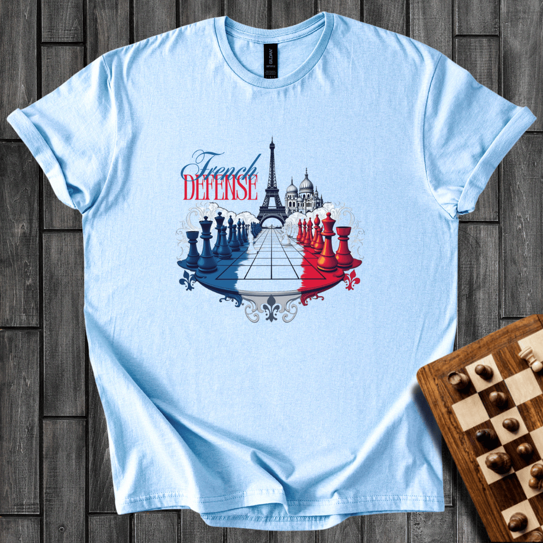 French Defense Chess T-Shirt