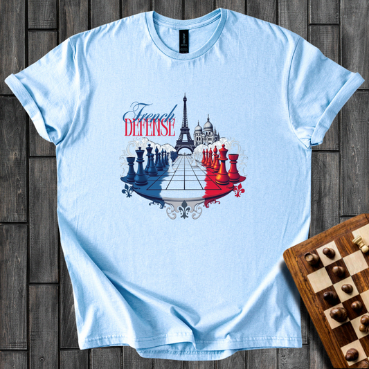 French Defense Chess T-Shirt
