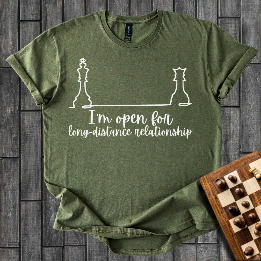 Open For Long-distance Chess T-Shirt