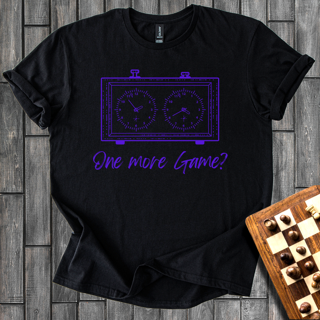 One More Game Chess T-Shirt
