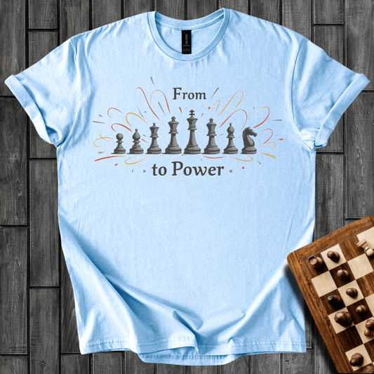 Power in Motion Chess T-Shirt