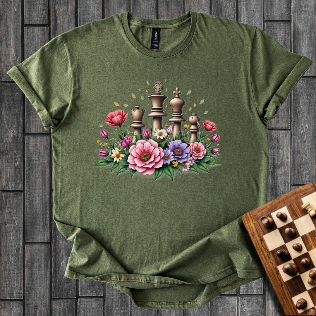 Floral Chess T-Shirt