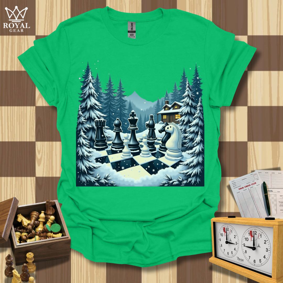 Winter Strategy Chess T-Shirt